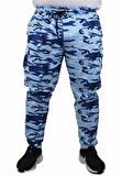 Starbattal Büyük Beden Commando Camouflage Erkek Esofman Altı 23501 Marin
