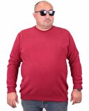 Starbattal Büyük Beden Selanik Classic Sweat 23200 BORDO