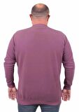 Starbattal Büyük Beden Selanik Classic Sweat 23200 Eflatun