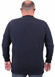 Starbattal Büyük Beden Selanik Classic Sweat 23200 LACIVERT