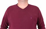 Starbattal Büyük Beden Selanik V Yaka Classic Sweat 23201 MURDUM