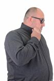 Starbattal Büyük Beden Basic Mevsimlik Fermuarlı Sweatshirt 22750 ANTRASIT
