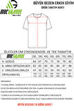 Starbattal Erkek Büyük Beden Sıfır Yaka Tişört Need More 25139 MURDUM