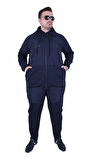 Starbattal Büyük Beden Double Face Sıvamalı Eşofman Takım M.G TK25608 LACIVERT