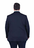 Starbattal Erkek Büyük Beden 4 Drop Blazer Zaha Ceket 500603 LACIVERT