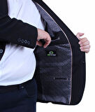 Starbattal Erkek Büyük Beden 4 Drop Blazer Zaha Ceket 500603 SIYAH