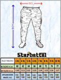 Starbattal Büyük Beden 3ip Classic Eşofman Altı 22515 HAKI