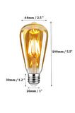 ST64 4 Watt Rustik Edison Ampul e27 Duy Armut 6 Adet