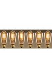 ST64 4 Watt Rustik Edison Ampul e27 Duy Armut 6 Adet