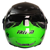 FREEM FR-665 GREEN YARIM KASK