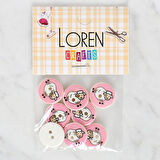 Loren Crafts 8'li Koyun Düğme - 1169