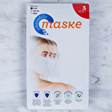 Loren 3 Adet Yıkanabilir Maske