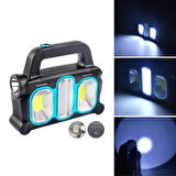 Sylar  Hurry Bolt Güneş Enerjili Taşınabilir Çalışma Lambası – Powerbank Özellikli