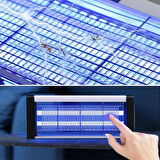 Sylar 10W Taşınabilir ve Asılabilir Elektrikli Led Sivrisinek Yok Edici Hem Gece Lambası Hem Haşere Engelleyici Makine