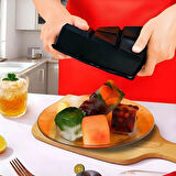 Sylar 6'lı XL Küp Şeklinde Silikon Kolay Çıkabilen Buz Kalıbı