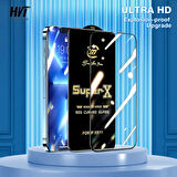 Iphone 12 Pro Super X Kavisli Ekran Koruyucu Kırılmaz Cam Ultra Kalınlık 0.4mm