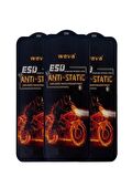 SKV MOBILE Iphone X Xs Anti Statik Kavisli Ekran Koruyucu Kırılmaz Cam Ultra Kalınlık 0.4mm