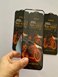 SKV MOBILE Iphone X Xs Anti Statik Kavisli Ekran Koruyucu Kırılmaz Cam Ultra Kalınlık 0.4mm
