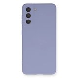 Samsung Galaxy S21 Kılıf Nano İçi Kadife Silikon - Lila