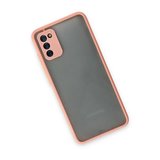 Samsung Galaxy A02s Kılıf Montreal Silikon Kapak - Pembe