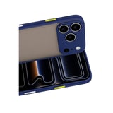İphone 17 Pro Max Kılıf Montreal Silikon Kapak - Lacivert