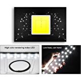 YENİLZD PULUZ Profesyonel  2x32 LED Işıklı 40x40cm Fotoğraf Çekim Çadırı