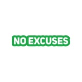 No Excuses Araba Sticker 17x17 Cm Yeşil