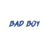 Bad Boy Araba Sticker 17x17 Cm Mavi
