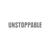 Unstoppable Araba Sticker 17x17 Cm Gri