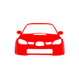 Araba Stickeri 17x17 Cm Kırmızı