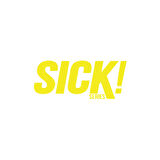 Sick Series Araba Sticker 17x17 Cm Sarı