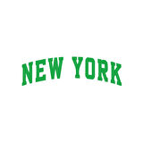 New York Araba Sticker 17x17 Cm Yeşil