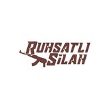 Ruhsatlı Silah Araba Sticker 17x17 Cm Kahverengi