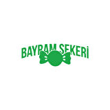 Bayram Şekeri Araba Sticker 17x17 Cm Yeşil