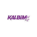 Kalbim Pıt Pıt Araba Sticker 17x17 Cm Mor