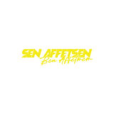 Sen Affetsen Ben Affetmem Araba Sticker 17x17 Cm Sarı