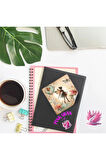 Peri Silüetleri Vintage 12 Adet Scrapbook Bullet Journal Mat Planlayıcı Sticker Etiket Seti