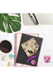 Kedi Silüetleri Vintage 12 Adet Scrapbook Bullet Journal Mat Planlayıcı Sticker Etiket Seti