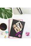 Renkli Tüyler Temalı Vintage 12 Adet Scrapbook Bullet Journal Mat Planlayıcı Sticker Etiket Seti