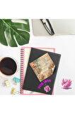 Müzik Temalı Vintage 12 Adet Scrapbook Bullet Journal Mat Planlayıcı Sticker Etiket Seti