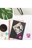 Kadın Silüetleri Vintage 12 Adet Scrapbook Bullet Journal Mat Planlayıcı Sticker Etiket Seti