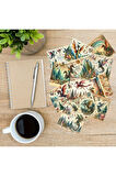 Sihirli Ejderhalar Vintage 12 Adet Scrapbook Bullet Journal Mat Planlayıcı Sticker Etiket Seti