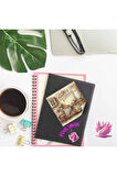 Mutfaklar Vintage 12 Adet Scrapbook Bullet Journal Mat Planlayıcı Sticker Etiket Seti