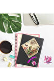 Kurbağalar Vintage 12 Adet Scrapbook Bullet Journal Mat Planlayıcı Sticker Etiket Seti