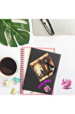 Anahtar Deliğinden Korku Manzaraları Vintage 12 Adet Scrapbook Bullet Journal Mat Planlayıcı Sticker