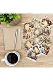 İksirler ve Tarifler Vintage 12 Adet Scrapbook Bullet Journal Mat Planlayıcı Sticker Etiket Seti