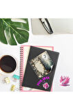 Korkutucu Orman Manzaraları Vintage 12 Adet Scrapbook Bullet Journal Mat Planlayıcı Sticker Etiket