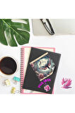 Mistik Güveler Vintage 12 Adet Scrapbook Bullet Journal Mat Planlayıcı Sticker Etiket Seti