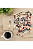 Gurur ve Önyargı Vintage 12 Adet Scrapbook Bullet Journal Mat Planlayıcı Sticker Etiket Seti