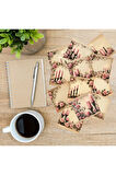 Pembe Temalı Gothic Vintage 12 Adet Scrapbook Bullet Journal Mat Planlayıcı Sticker Etiket Seti